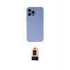 ieg™ iPhone 13 Pro Max Kılıf Ahenk Serisi - Şeffaf Maxco Cam Ekran Koruyucu