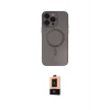 ieg™ iPhone 13 Pro Max Kılıf Akış Minimal Özel Seri - Şeffaf Maxco Cam Ekran Koruyucu