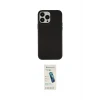 ieg™ iPhone 13 Pro Max Kılıf Çekirdek Çizgi - Şeffaf Pasifik Cam Ekran Koruyucu