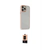 ieg™ iPhone 13 Pro Max Kılıf Eksen Doku Prime - Şeffaf Maxco Cam Ekran Koruyucu