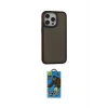 ieg™ iPhone 13 Pro Max Kılıf Eksen Işık - Siyah 18D Cam Ekran Koruyucu