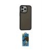 ieg™ iPhone 13 Pro Max Kılıf Eksen Işık - Siyah 18D Cam Ekran Koruyucu