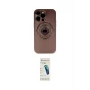 ieg™ iPhone 13 Pro Max Kılıf Eksen Klasik Prime - Şeffaf Pasifik Cam Ekran Koruyucu