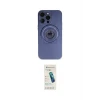 ieg™ iPhone 13 Pro Max Kılıf Eksen Klasik Prime - Şeffaf Pasifik Cam Ekran Koruyucu