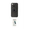 ieg™ iPhone 13 Pro Max Kılıf Eksen Klasik Prime - Şeffaf Pasifik Cam Ekran Koruyucu