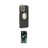 ieg™ iPhone 13 Pro Max Kılıf İz Form Serisi - Şeffaf 360 Full Body Arka Koruyucu
