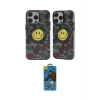 ieg™ iPhone 13 Pro Max Kılıf Nova Doku Koleksiyonu - Siyah 18D Cam Ekran Koruyucu