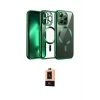ieg™ iPhone 13 Pro Max Kılıf Nova Işık Özel Seri - Şeffaf Maxco Cam Ekran Koruyucu
