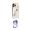 ieg™ iPhone 13 Pro Max Kılıf Nova Işık Prime - Siyah Bilvis 5in1 3D Magic Cam Ekran Koruyucu