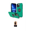 ieg™ iPhone 13 Pro Max Kılıf Odak Form Prime - Şeffaf Maxco Cam Ekran Koruyucu