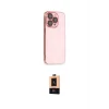 ieg™ iPhone 13 Pro Max Kılıf Siluet Minimal Özel Seri - Şeffaf Maxco Cam Ekran Koruyucu