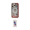 ieg™ iPhone 13 Pro Max Kılıf Siluet Modern Koleksiyonu - Siyah Joko 5D Cam