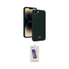 ieg™ iPhone 13 Pro Max Kılıf Vadi Çizgi Prime - Siyah Joko 5D Cam