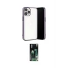 ieg™ iPhone 13 Pro Max Kılıf Vadi Minimal - Şeffaf 360 Full Body Arka Koruyucu