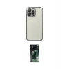 ieg™ iPhone 13 Pro Max Kılıf Vadi Minimal - Şeffaf 360 Full Body Arka Koruyucu