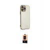 ieg™ iPhone 13 Pro Max Kılıf Yankı Serisi - Şeffaf Maxco Cam Ekran Koruyucu