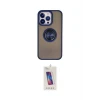 ieg™ iPhone 13 Pro Max Kılıf Yörünge Çizgi - Siyah Joko 5D Cam