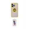 ieg™ iPhone 13 Pro Max Kılıf Yörünge Çizgi - Siyah Joko 5D Cam