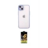 ieg™ iPhone 14 Kılıf Ahenk Çizgi Serisi - Siyah Buffer Cam Ekran Koruyucu