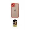 ieg™ iPhone 14 Kılıf Ahenk Çizgi Serisi - Siyah Buffer Cam Ekran Koruyucu