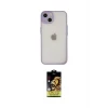 ieg™ iPhone 14 Kılıf Ahenk Çizgi Serisi - Siyah Buffer Cam Ekran Koruyucu