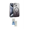 ieg™ iPhone 14 Kılıf Ahenk Doku Özel Seri - Şeffaf Royal Nano Ekran Koruyucu