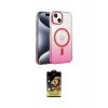 ieg™ iPhone 14 Kılıf Ahenk Doku Özel Seri - Siyah Buffer Cam Ekran Koruyucu