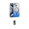 ieg™ iPhone 14 Kılıf Ahenk Doku Özel Seri - Siyah Joko Magic 5D Hayalet Cam