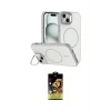ieg™ iPhone 14 Kılıf Çekirdek Klasik - Siyah Buffer Cam Ekran Koruyucu