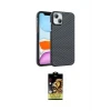 ieg™ iPhone 14 Kılıf Doruk Serisi - Siyah Buffer Cam Ekran Koruyucu