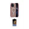 ieg™ iPhone 14 Kılıf Eksen Çizgi - Siyah Buffer Hayalet Cam Ekran Koruyucu