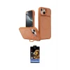 ieg™ iPhone 14 Kılıf İz Modern Prime - Siyah Buffer Hayalet Cam Ekran Koruyucu