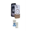 ieg™ iPhone 14 Kılıf Kozmos Form Özel Seri - Şeffaf Royal Nano Ekran Koruyucu