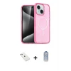 ieg™ iPhone 14 Kılıf Nova Asil Prime - Siyah Joko Magic 5D Cam + Diamond Kamera Lens - YL