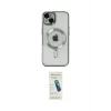 ieg™ iPhone 14 Kılıf Nova Işık Özel Seri - Şeffaf Pasifik Cam Ekran Koruyucu
