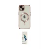 ieg™ iPhone 14 Kılıf Nova Işık Özel Seri - Şeffaf Pasifik Cam Ekran Koruyucu