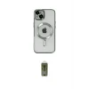 ieg™ iPhone 14 Kılıf Nova Işık Özel Seri - Siyah Joko Magic 5D Hayalet Cam