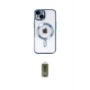 ieg™ iPhone 14 Kılıf Nova Işık Özel Seri - Siyah Joko Magic 5D Hayalet Cam