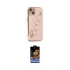 ieg™ iPhone 14 Kılıf Nova Işık Prime - Siyah Buffer Hayalet Cam Ekran Koruyucu
