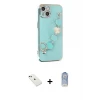 ieg™ iPhone 14 Kılıf Nova Işık Prime - Siyah Joko Magic 5D Cam + Diamond Kamera Lens - KI