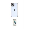 ieg™ iPhone 14 Kılıf Vadi Minimal - Şeffaf Pasifik Cam Ekran Koruyucu