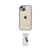 ieg™ iPhone 14 Kılıf Vadi Minimal - Şeffaf Pasifik Cam Ekran Koruyucu