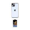 ieg™ iPhone 14 Kılıf Vadi Minimal - Siyah Buffer Hayalet Cam Ekran Koruyucu