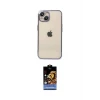 ieg™ iPhone 14 Kılıf Vadi Minimal - Siyah Buffer Hayalet Cam Ekran Koruyucu