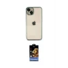 ieg™ iPhone 14 Kılıf Vadi Minimal - Siyah Buffer Hayalet Cam Ekran Koruyucu
