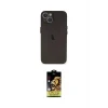 ieg™ iPhone 14 Kılıf Yadigar Yansıma Serisi - Siyah Buffer Cam Ekran Koruyucu