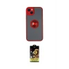 ieg™ iPhone 14 Kılıf Yörünge Çizgi - Siyah Buffer Cam Ekran Koruyucu