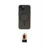 ieg™ iPhone 14 Plus Kılıf Akış Minimal Özel Seri - Şeffaf Maxco Cam Ekran Koruyucu