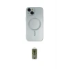 ieg™ iPhone 14 Plus Kılıf Akış Minimal Özel Seri - Siyah Joko Magic 5D Hayalet Cam