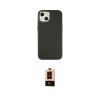 ieg™ iPhone 14 Plus Kılıf Çekirdek Çizgi - Şeffaf Maxco Cam Ekran Koruyucu